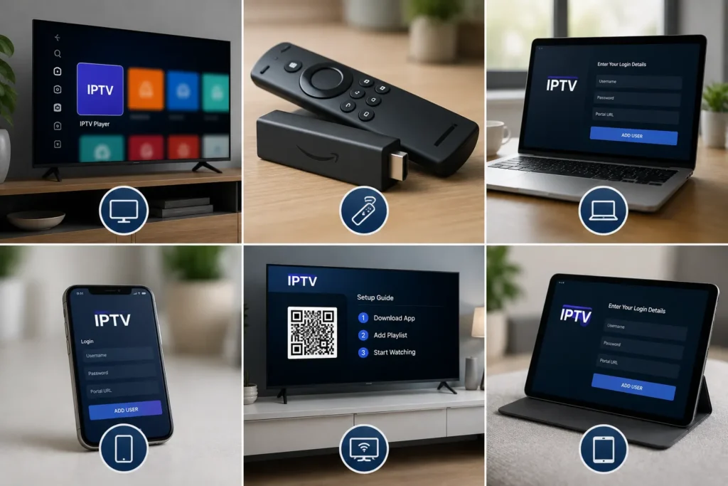 Devices compatible with Kemo IPTV