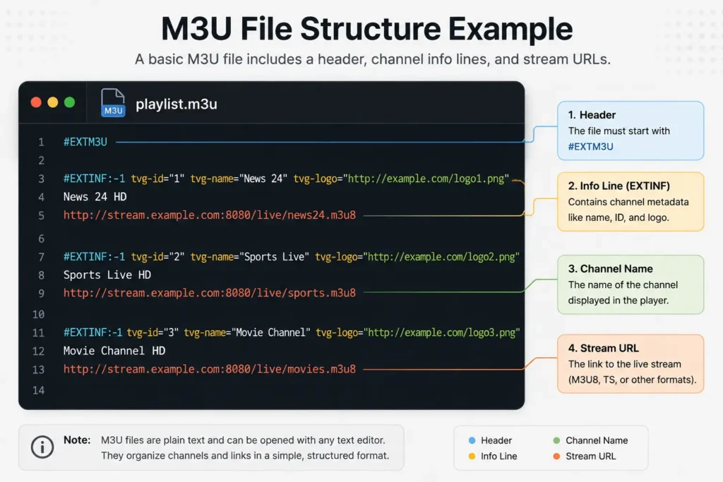 M3U Playlist Explained