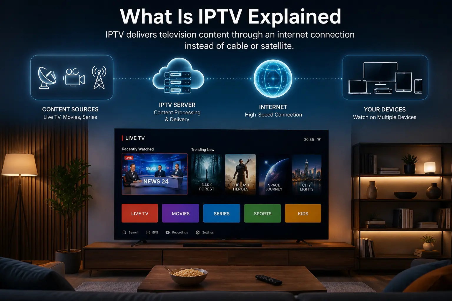 What Is IPTV Explained